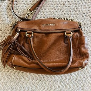 Michael Kors leather satchel